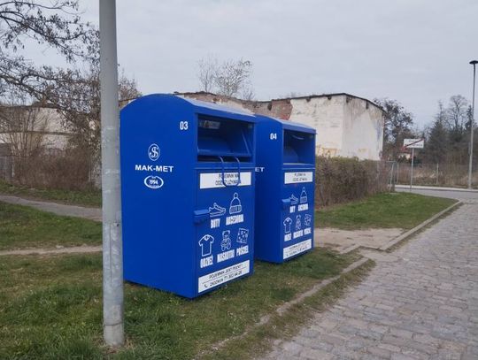 Oława ma nowe kontenery na odzież i tekstylia