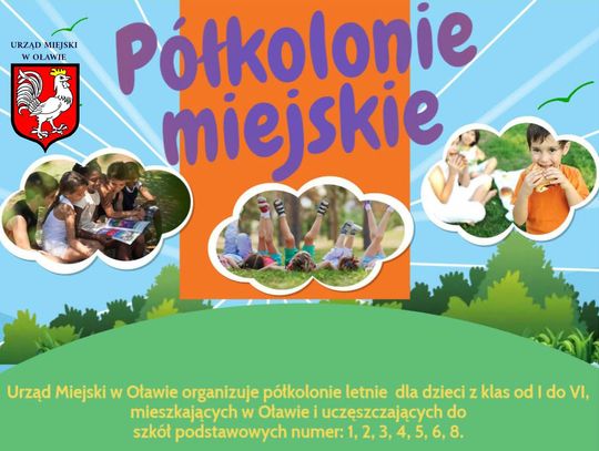OŁAWA Półkolonie letnie. Terminy i koszt