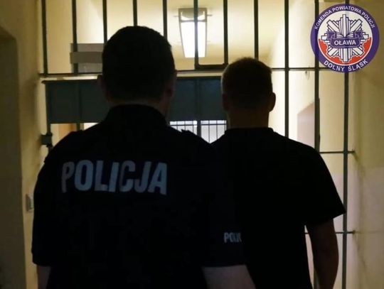 OŁAWA Ukrywający się 37-letni mężczyzna trafił do aresztu