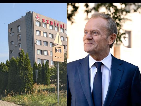 Donald Tusk i szpital w Oławie