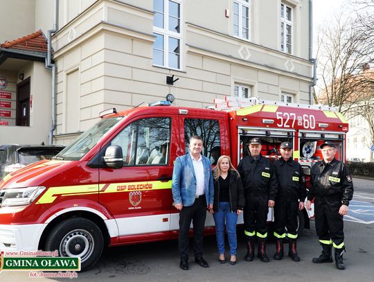 OSP Bolechów ma nowy samochód