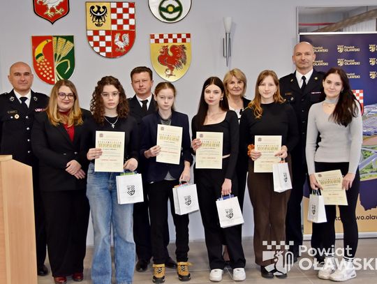 Oto laureaci etapu powiatowego Ogólnopolskiego Strażackiego Konkursu Plastycznego