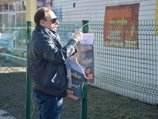 Palikot spotkał się z mieszkańcami i... radnym PiS-u