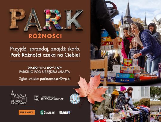 Park Różności jednak za tydzień