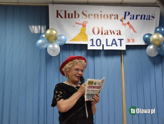 Klub Seniora "Parnas" ma już 10 lat