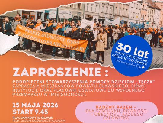 Piąty jubileuszowy Marsz Godności Piąty jubileuszowy Marsz Godności