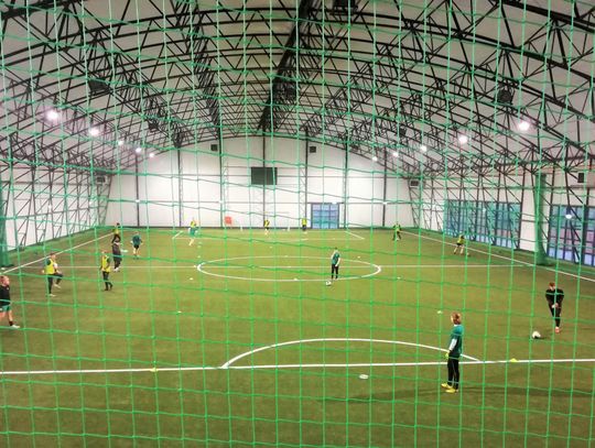 Pierwsze treningi na nowej hali!