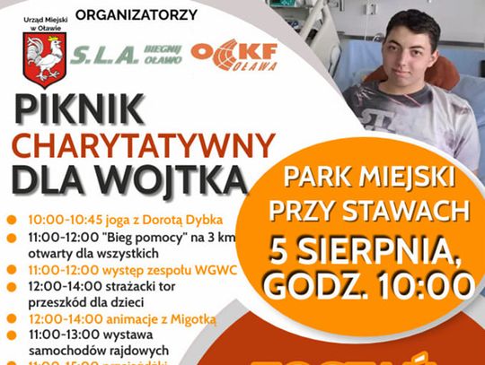 Piknik charytatywny dla Wojtka