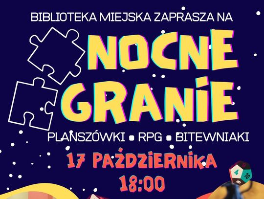 Planszówki pod osłoną nocy
