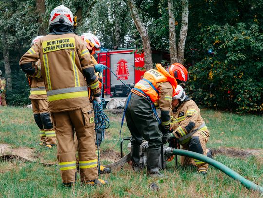 Płonął las... Na szczęście to tylko ćwiczenia [ZDJĘCIA]