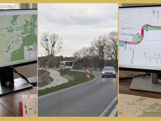 Po której stronie drogi będzie trasa rowerowa z Oławy do Jelcza-Laskowic?