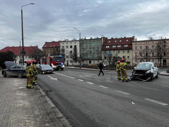 Po zderzeniu się aut wprowadzono ruch wahadłowy