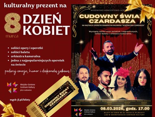 Podarować kulturę na Dzień Kobiet? Czemu nie! Podarować kulturę na Dzień Kobiet? Czemu nie!