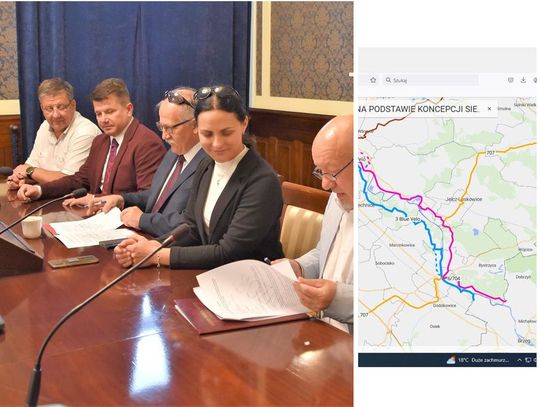 Podpisali. Naprawdę będzie ścieżka rowerowa Oława - Jelcz-Laskowice?