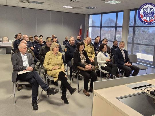 Podsumowanie roku w Komendzie Powiatowej Policji w Oławie