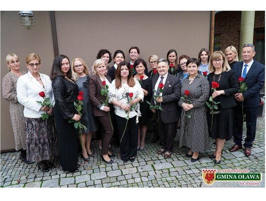 Podziękowania dla gminnych pedagogów