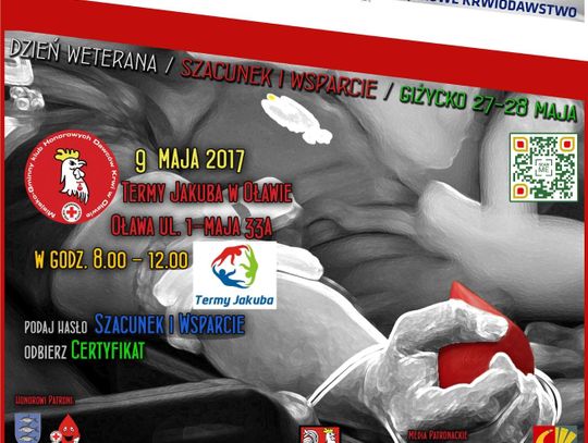 Pokaż szacunek i wsparcie! Oddaj krew