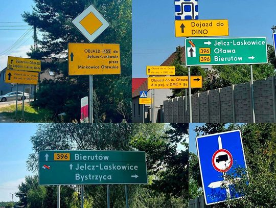 Policja przypomina. Zmiana organizacji ruchu na DW455