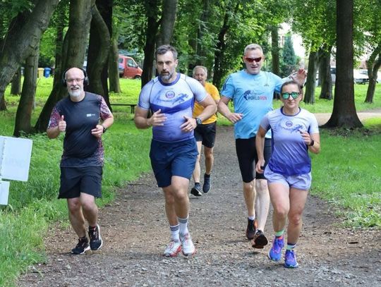 Policjanci w akcji "Wiosna na sportowo"