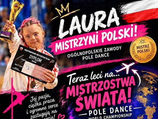 Pomóżmy Laurze polecieć na mistrzostwa świata!