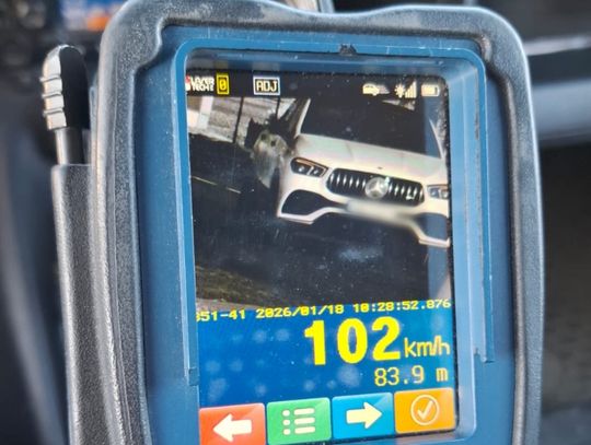 Pomylił wiejską drogę z torem wyścigowym