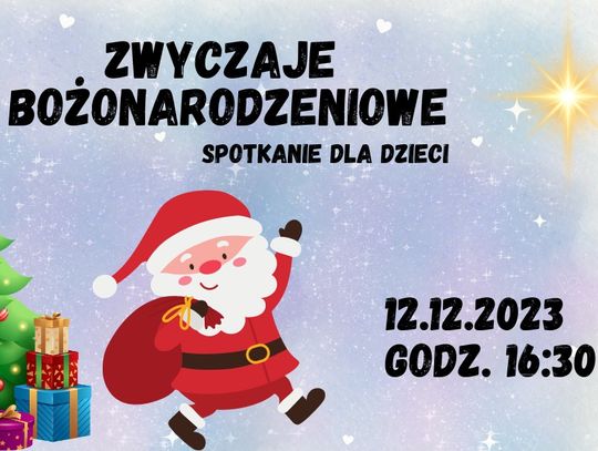 Porozmawiają z najmłodszymi czytelnikami o zwyczajach bożonarodzeniowych