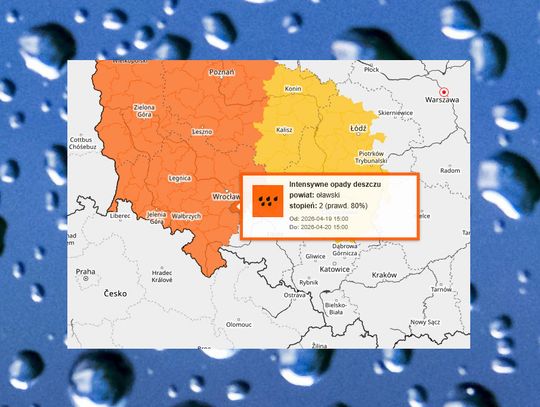 POWIAT Dziś w nocy porządnie poleje