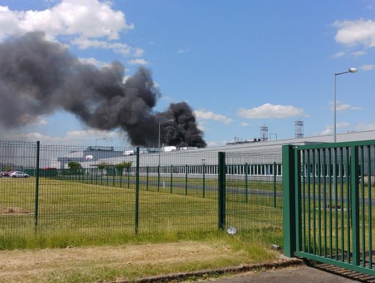 Pożar w fabryce Toyoty. Ewakuowano 350 osób