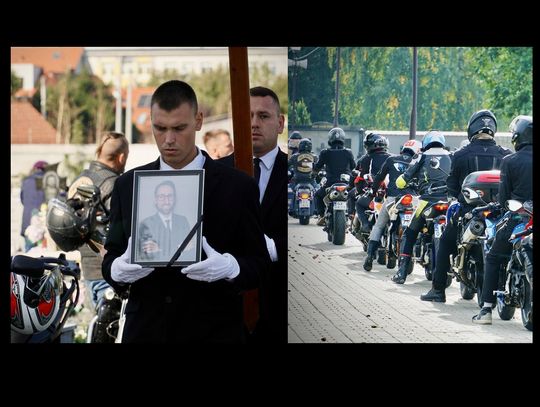 Pożegnanie śp. Łukasza Klepackiego – motocyklowa rodzina oddała hołd swojemu przyjacielowi