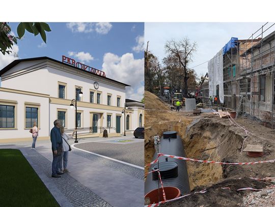 Prace na dworcu idą pełną parą - to widać