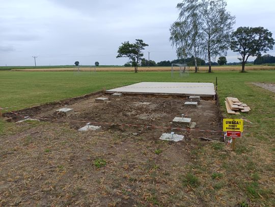 Prace ruszyły. Wkrótce będzie można biesiadować Prace ruszyły. Wkrótce będzie można biesiadować