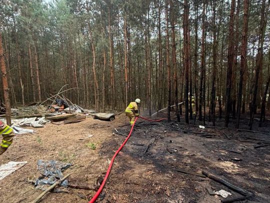Pracowita niedziela strażaków