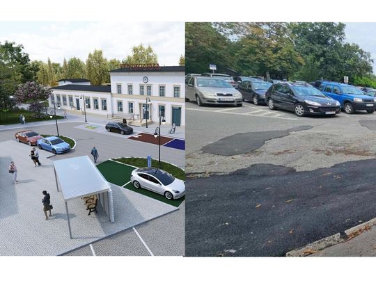Przed dworcem kolejowym zmiany. Nie poznacie tego miejsca