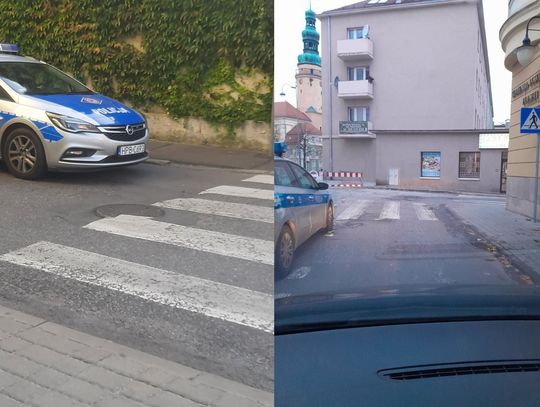 Tak parkują przed komendą Policji. To nie jest dobry przykład