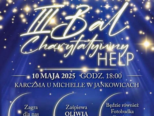 Przed nami III Charytatywny Bal HELP. We wtorek ruszają zapisy