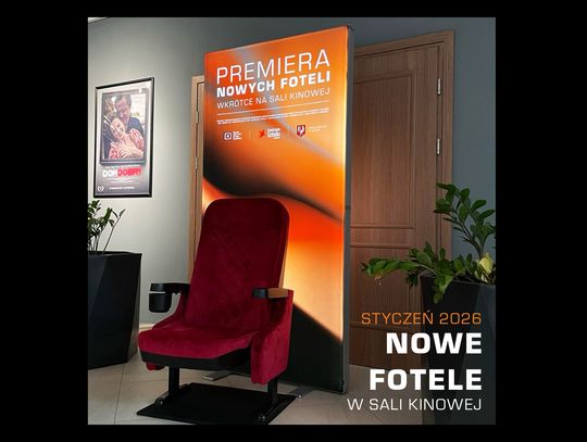 Przetestuj nowe fotele dla kina Odra