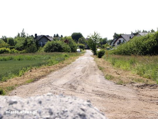 Przy otwarciu nowego przystanku PKP wielu  pytało o tę drogę