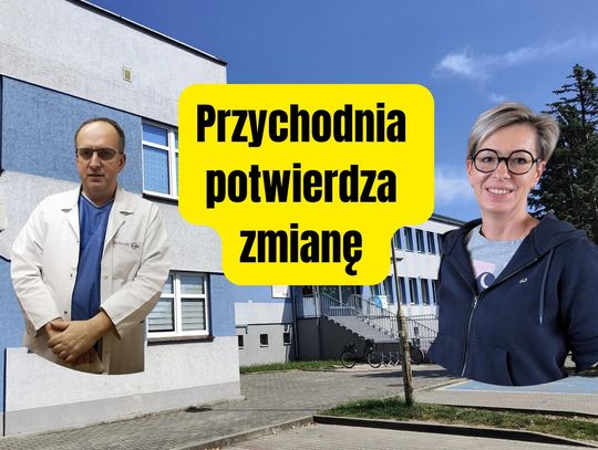 Przychodnia potwierdza zmianę na stanowisku prezesa