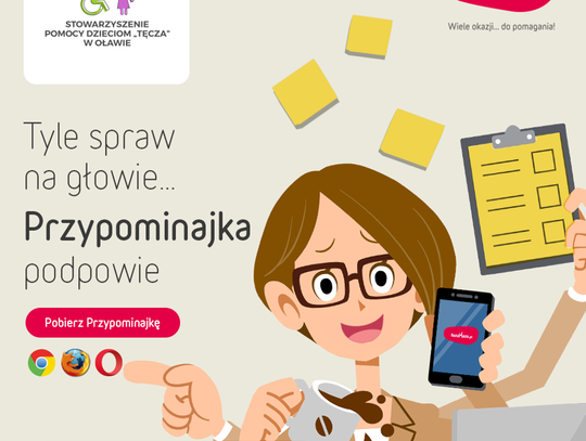 "Przypominajka" dla "Tęczy". I już!