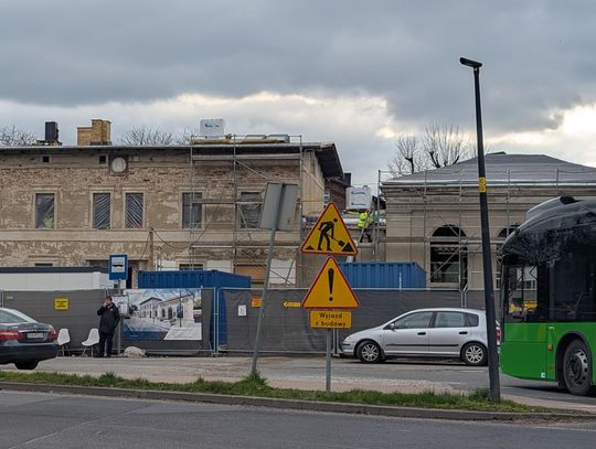 Przystanek autobusowy przed dworcem PKP od 1 maja będzie przeniesiony
