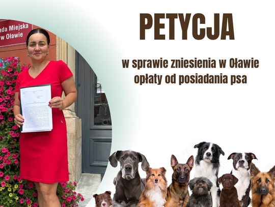 Radna chce zniesienia tzw. podatku za psa. Jest petycja