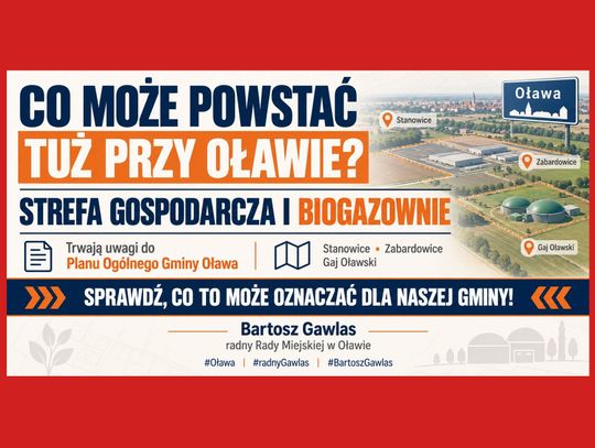 Radny Gawlas zachęca: - Warto teraz zajrzeć do projektu...