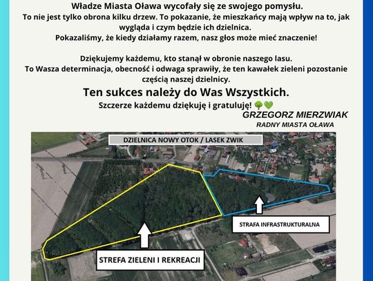 Radny Mierzwiak: - Możemy powiedzieć z dumą: obroniliśmy go