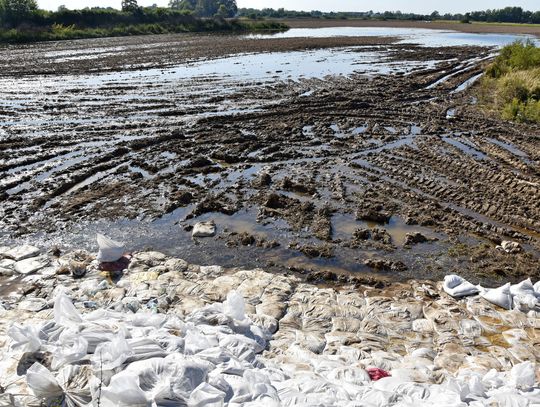 Radny Piotr Krótki: - Co z wyrwą w wale? Radny Piotr Krótki: - Co z wyrwą w wale?