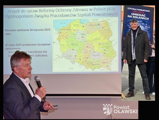 Reforma służby zdrowie. Na czele zespołu dyrektor szpitala w Oławie Reforma służby zdrowie. Na czele zespołu dyrektor szpitala w Oławie