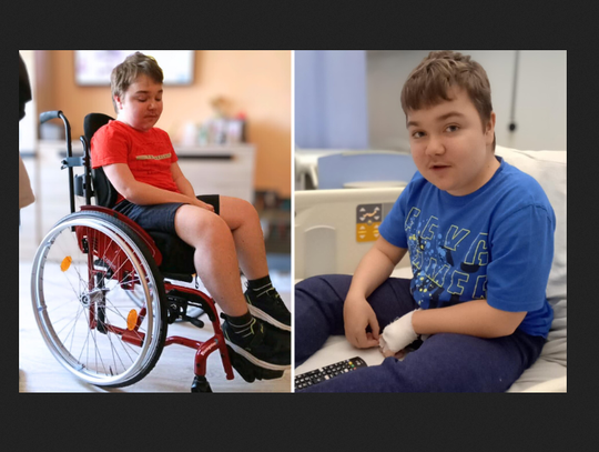 Rodzice Przemka proszą o pomoc. Trwa zbiórka na specjalistyczny samochód