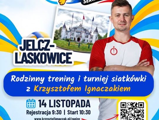 Rodzinny camp siatkarski w J-L i trening z mistrzem świata