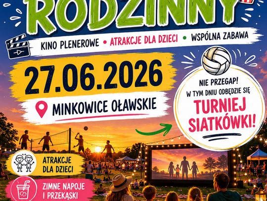 Rodzinny piknik w Minkowicach Oławskich. Organizatorzy zapraszają