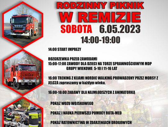 Rodzinny piknik w remizie