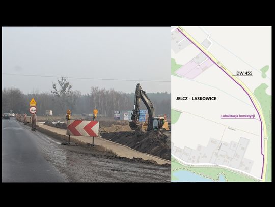 Rowerem wkrótce pojedziemy z Jelcza-Laskowic w kierunku Oławy, ale... tylko 900 m